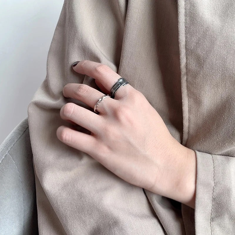 Ring with layers