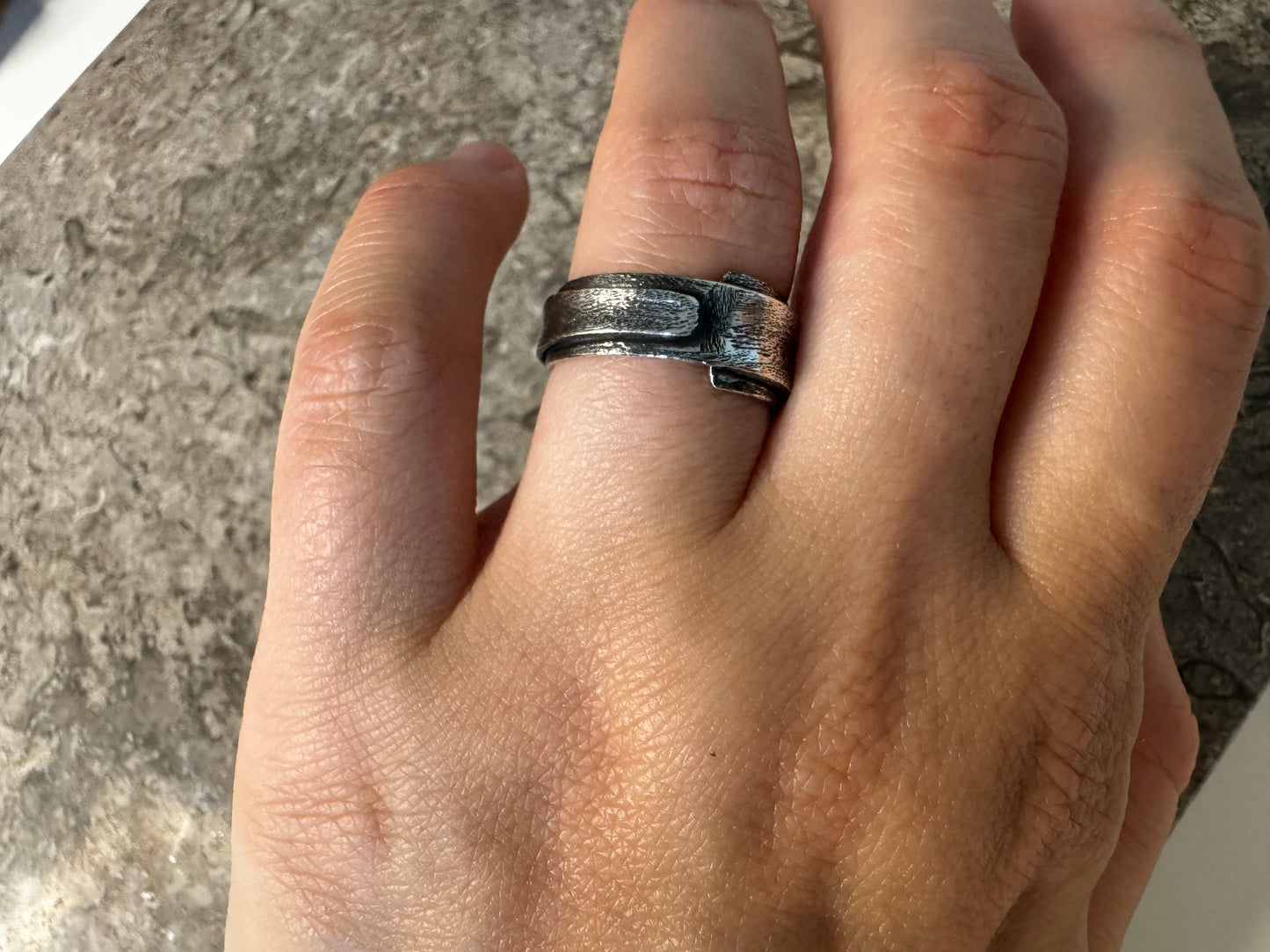 Ring with layers